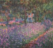 The Artist's Garden at Giverny Claude Monet